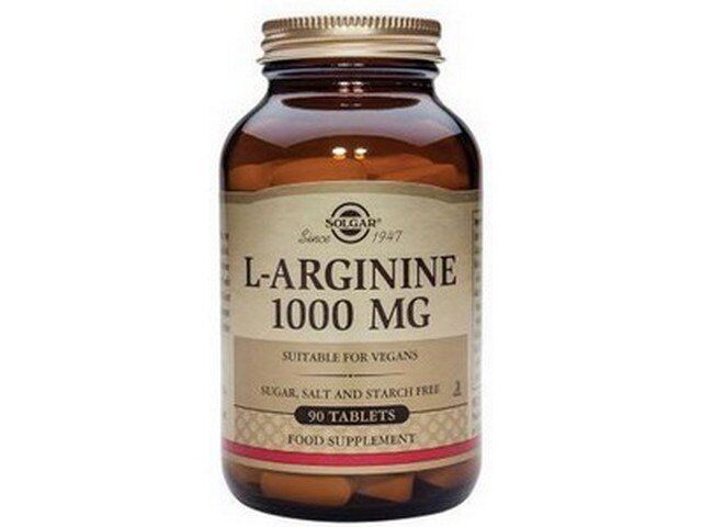 Solgar L-Arginine 1000 mg 90 Tablet