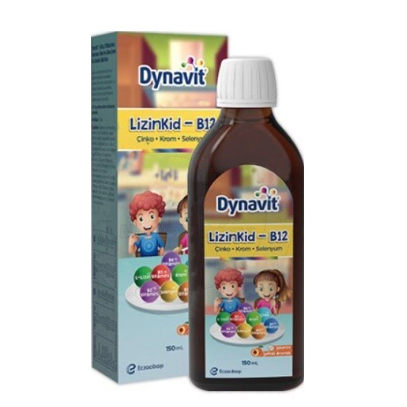 Dynavit Lizinkid B12 Şurup 150 ml