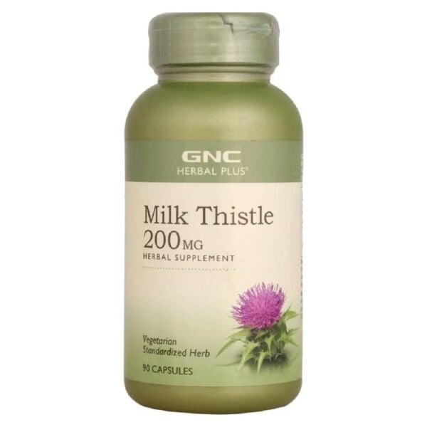 GNC Herbal Plus Milk Thistle 200mg 90 Kapsül