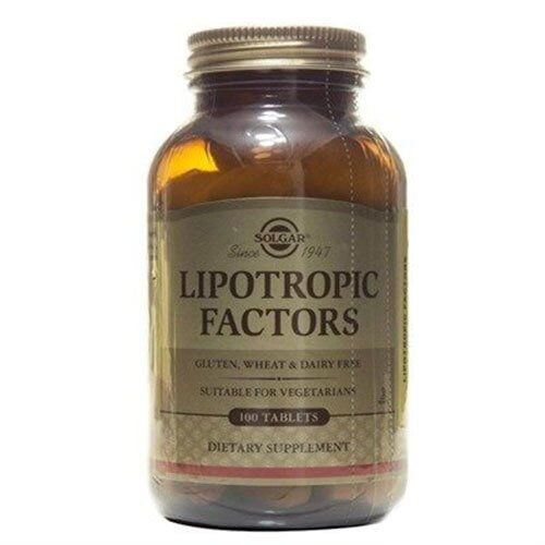 Solgar Lipotropic Factors 100 Tablet