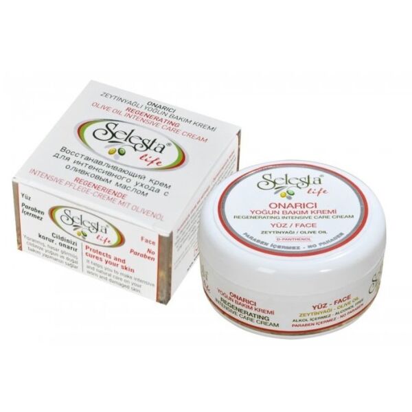 Selesta Life Zeytinyağlı Yoğun Bakım Kremi 100 ml (Kavanoz)
