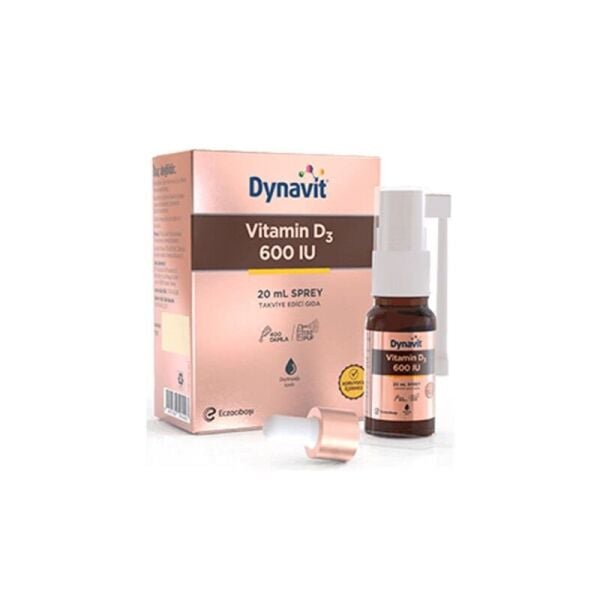 Dynavit Vitamin D3 600 IU Sprey 20 ml