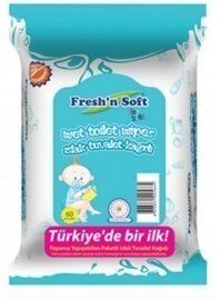 Fresh n Soft Islak Tuvalet Kağıdı Çocuk 60'lı