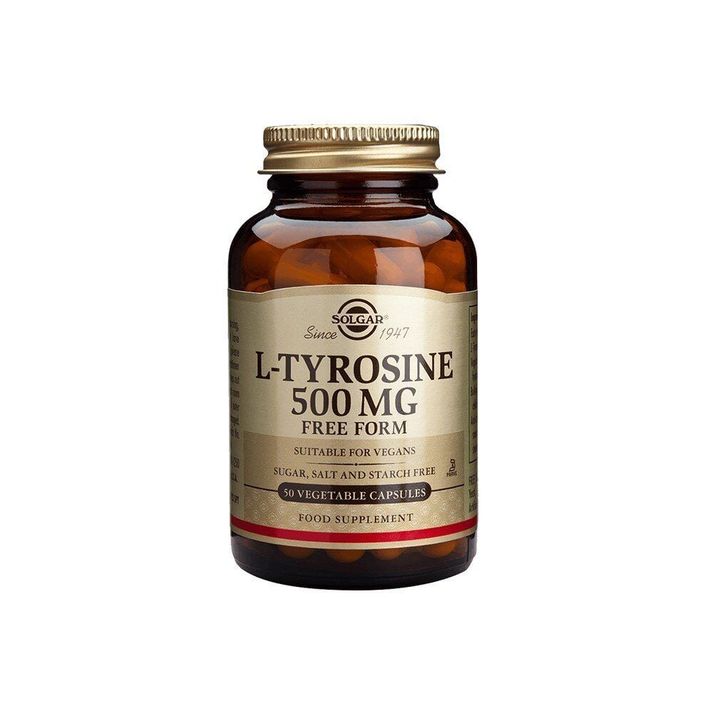 Solgar L-Tyrosine 500 mg 50 Kapsül