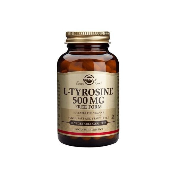 Solgar L-Tyrosine 500 mg 50 Kapsül