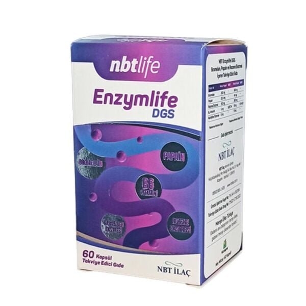 Nbt Life Enzymlife Dgs 60 Kapsül