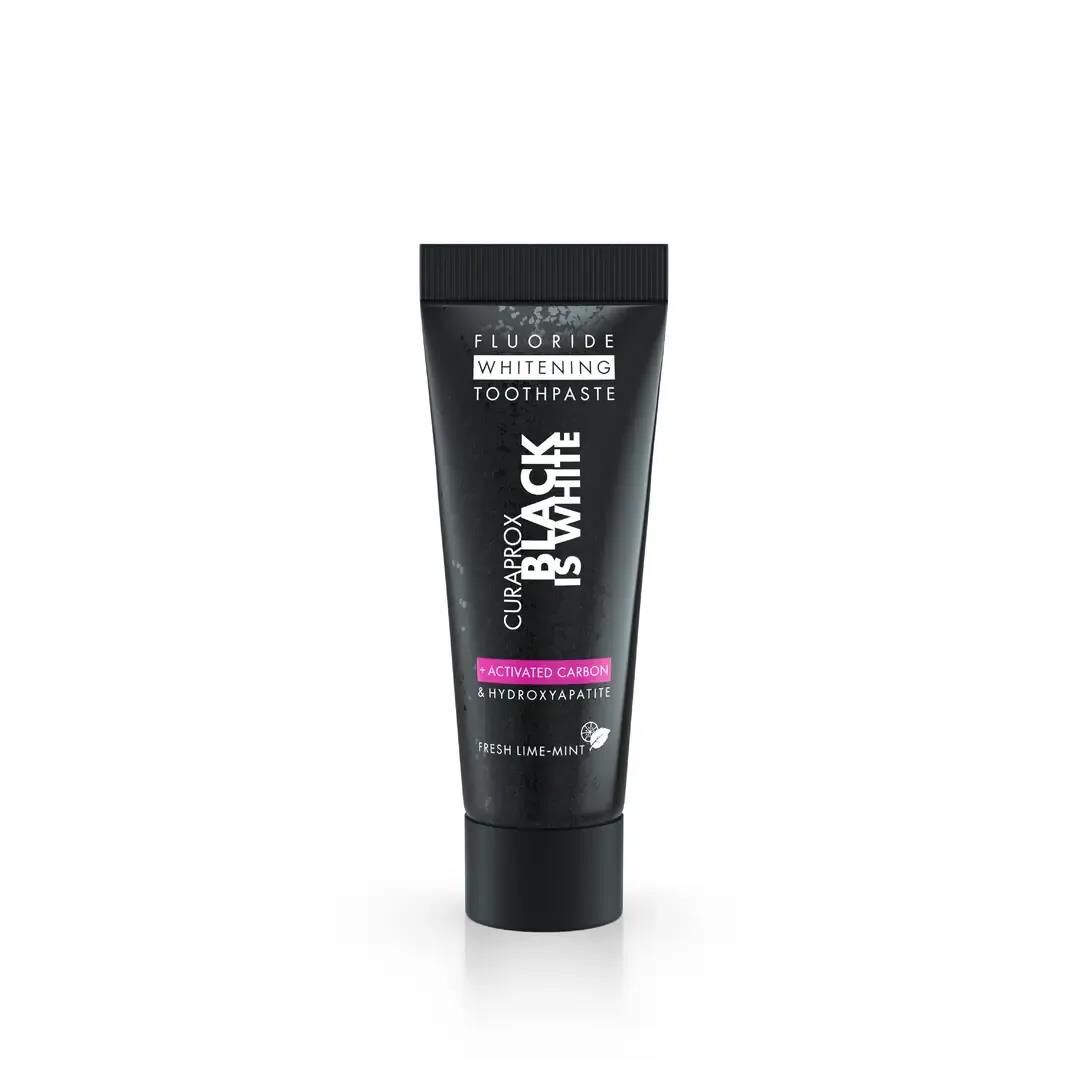 Curaprox Black is White Diş Macunu 10 ml Seyahat Mini Boy