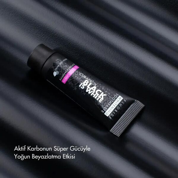Curaprox Black is White Diş Macunu 10 ml Seyahat Mini Boy