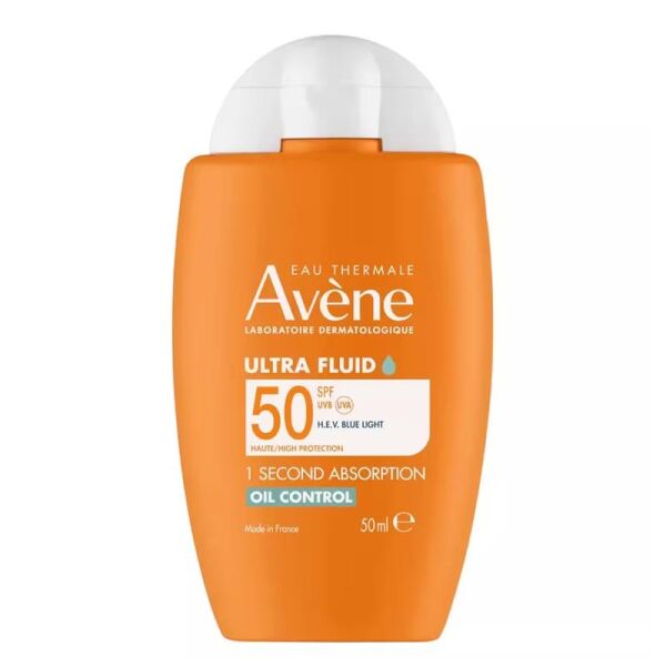 Avene Solaire Ultra Fluide Oil Control Spf 50 50 ml