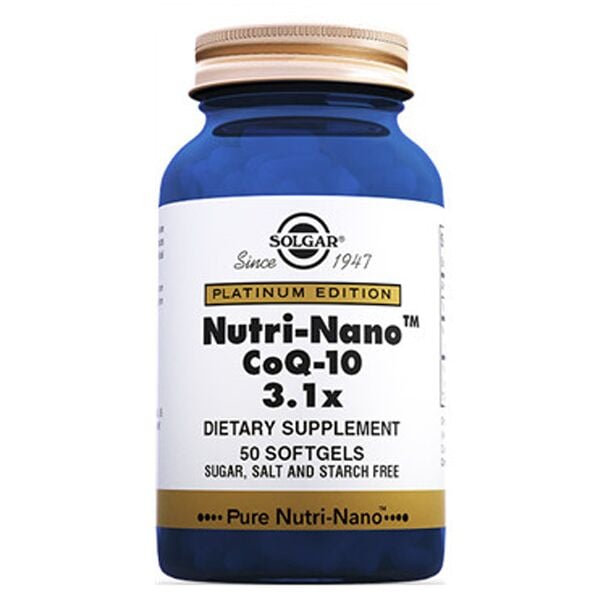 Solgar Nutri-Nano CoQ-10 3.1x 50 Kapsül