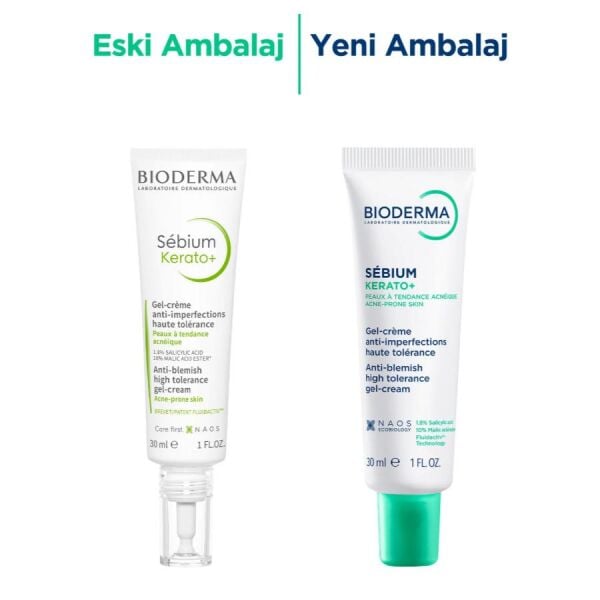 Bioderma Sebium Kerato Jel Krem 30 ml