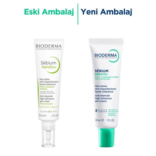 Bioderma Sebium Kerato Jel Krem 30 ml
