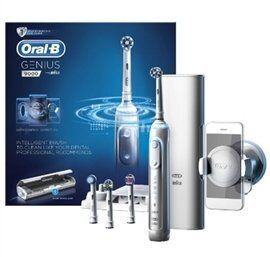 Oral-B Genius Siyah Pro 9000 Şarj Edilebilir Diş Fırçası