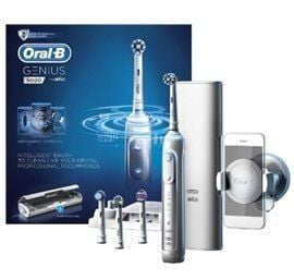 Oral-B Genius Siyah Pro 9000 Şarj Edilebilir Diş Fırçası