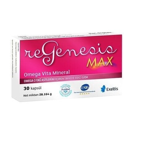 ReGenesis MAX Omega-3 28 mg 30 Kapsül