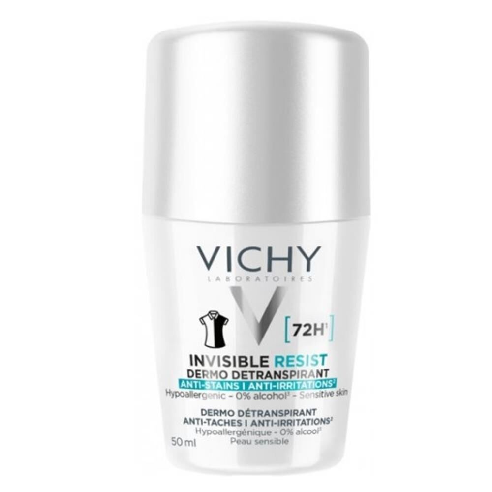 Vichy Deo Rollon Invisible Resist 72 Saat Etkili Beyaz iz ve Tahriş Karşıtı 50 ml