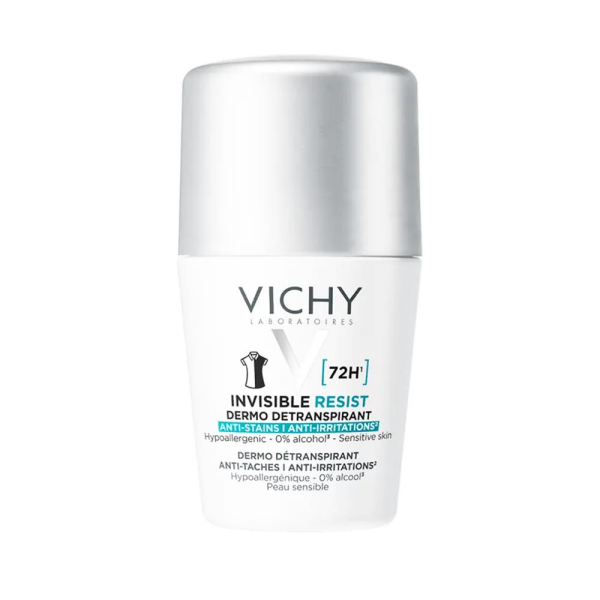 Vichy Deo Rollon Invisible Resist 72 Saat Etkili Beyaz iz ve Tahriş Karşıtı 50 ml
