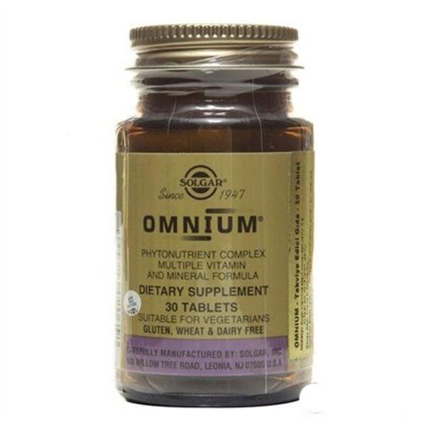 Solgar Omnium 30 Tablet