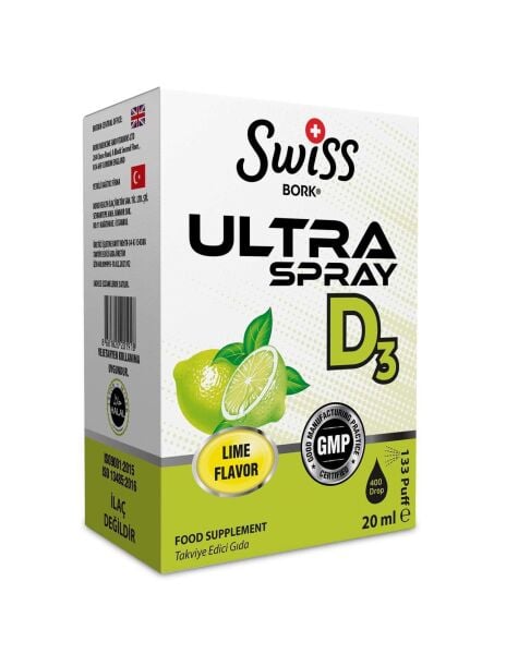 Swiss Bork Ultra D3 Sprey 20 ml