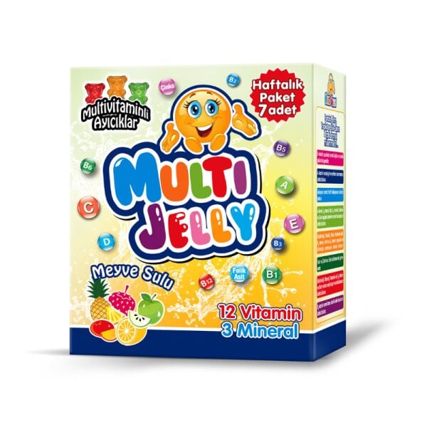 Multi Jelly Multivitaminli Ayıcıklar (7li Paket)
