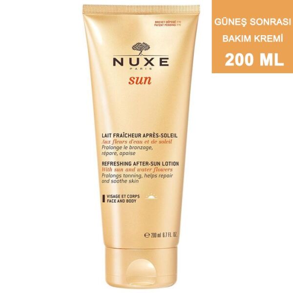 Nuxe Sun Lait Fraicheur Apres Soleil-Güneş Sonrası Bakım Kremi 200 ml