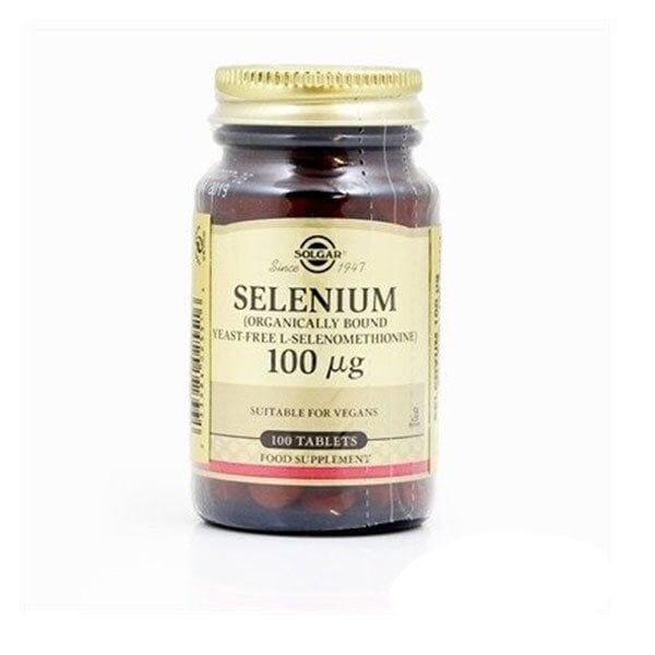 Solgar Selenium 100 mcg 100 Tablet