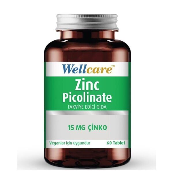 Wellcare Çinko Pikolinat 15 mg 60 Kapsül