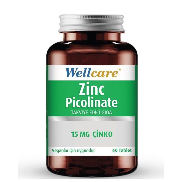 Wellcare Çinko Pikolinat 15 mg 60 Kapsül