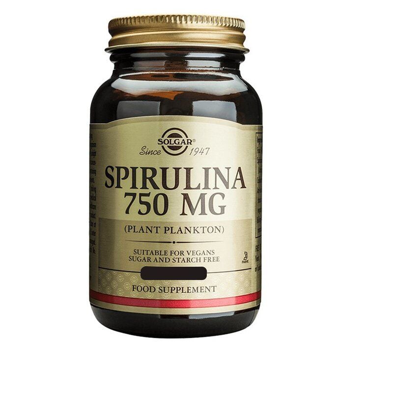 Solgar Spirulina 750 mg 80 Kapsül