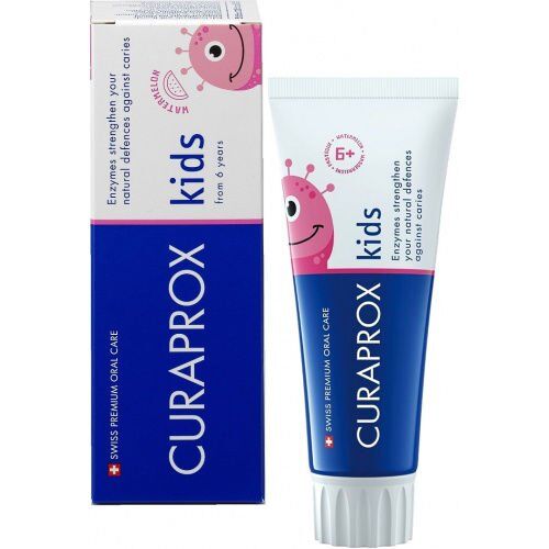 Curaprox Enzycal Kids Diş Macunu Karpuzlu 60 ml Florür 6 yaş üstü