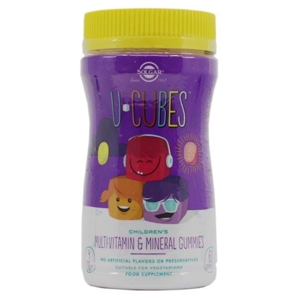 Solgar U-Cubes Multi-Vitamin & Mineral 60 Gummies
