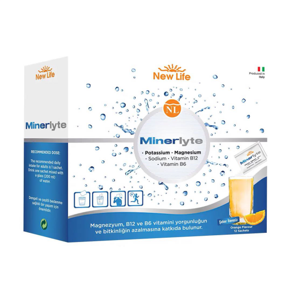 New Life Minerlyte Magnezyum 12 Şase