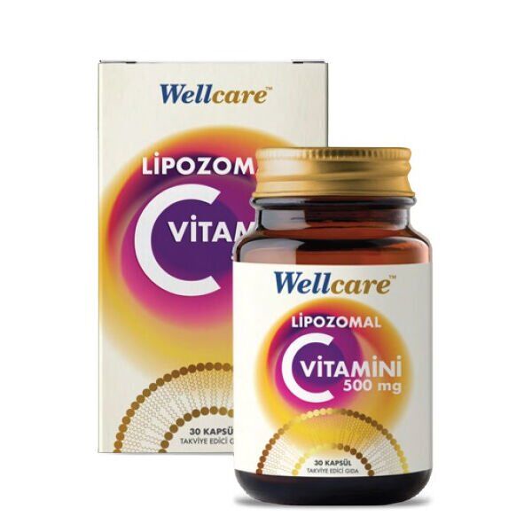 Wellcare Lipozomal C Vitamini 500 mg 30 Kapsül