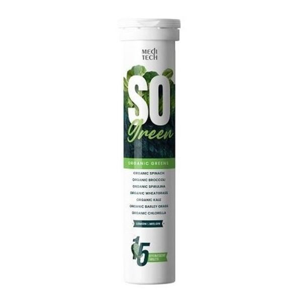 Meditech So Green Efervesan Tablet 15 li