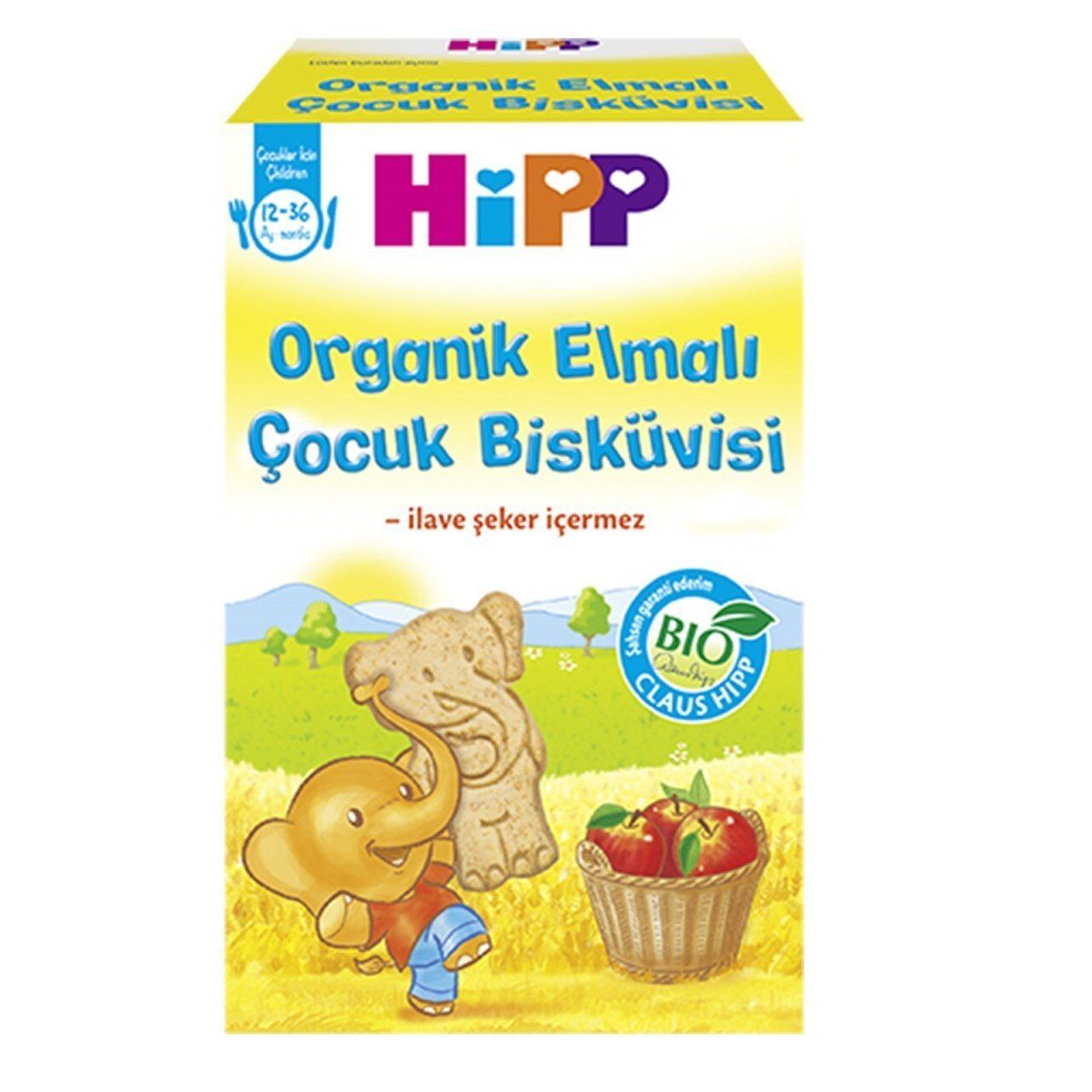 Hipp Organik Elmalı Çocuk Bisküvisi 150gr
