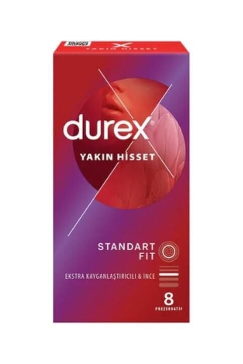 Durex Yakın Hisset Standart Fit 8'li