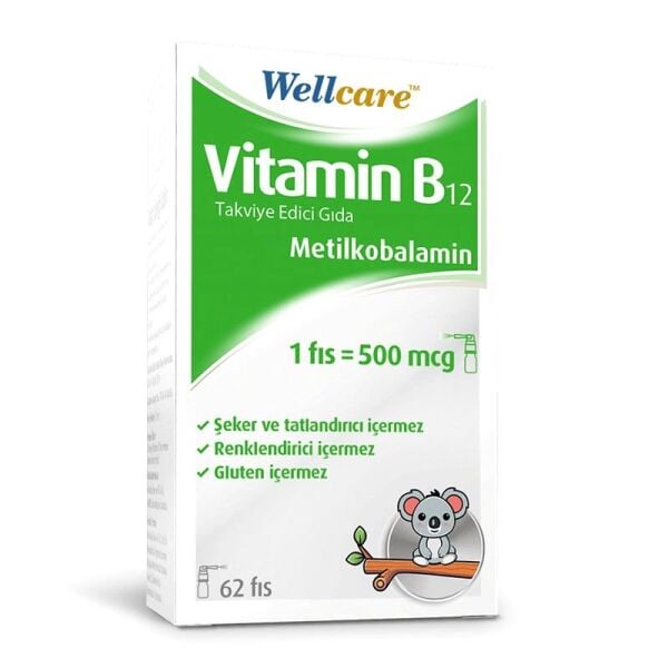 Wellcare Vitamin B12 500 mcg Sprey 5 ml
