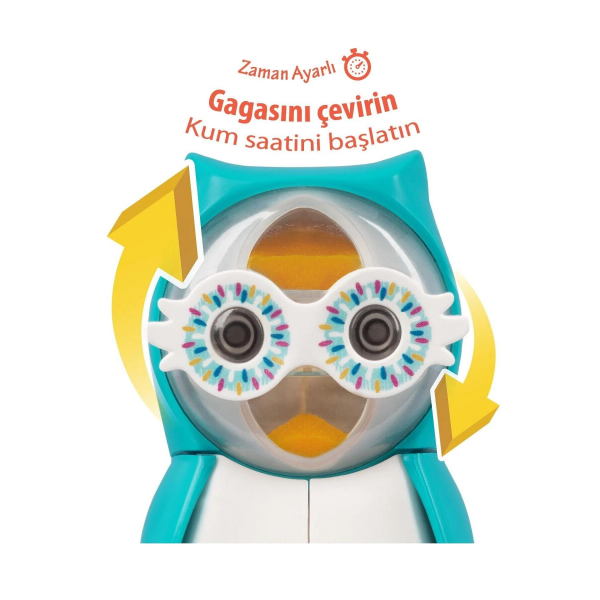 Flipper Diş Fırçası Kabı - Baykuş