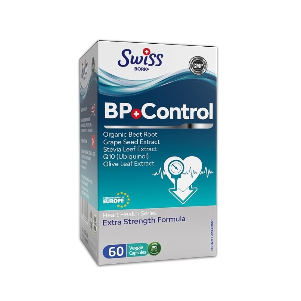 Swiss Bork BP Control 60 Kapsül