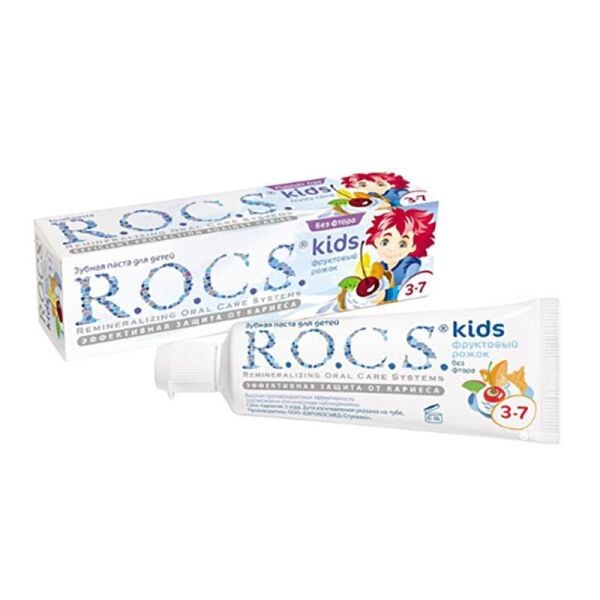 ROCS Kids Meyve Külahlı Diş Macunu 3-7 yaş