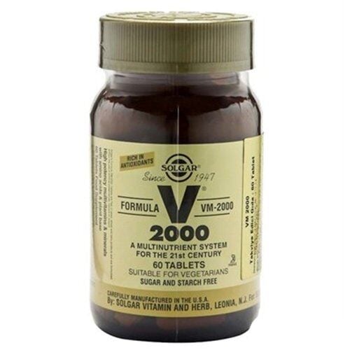 Solgar VM 2000 Multi Vitamin 60 Tablet