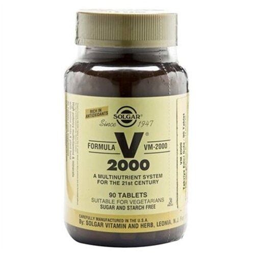 Solgar VM 2000 Multi Vitamin 90 Tablet