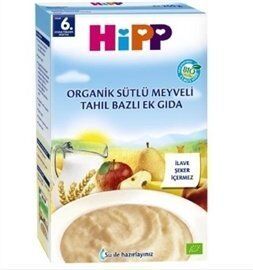 Hipp Organik Sütlü Meyveli Ek Gıda 250gr
