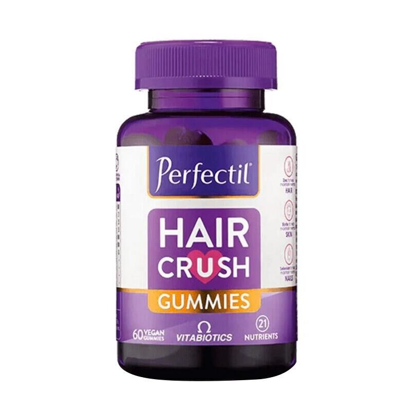 Perfectil Hair Crush Gummies Takviye Edici Gıda 60 Çiğnenebilir Form
