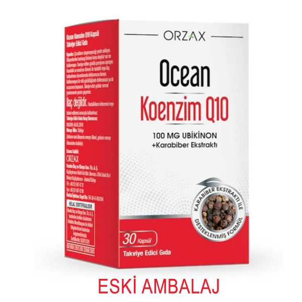 Ocean Coenzyme Q10 100mg 30 Kapsül
