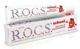 ROCS School Yaban Çileği Aromalı Diş Macunu