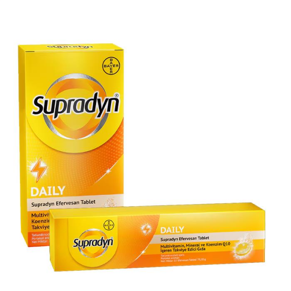 Supradyn 30+15 Efervesan Tablet Combo Paket
