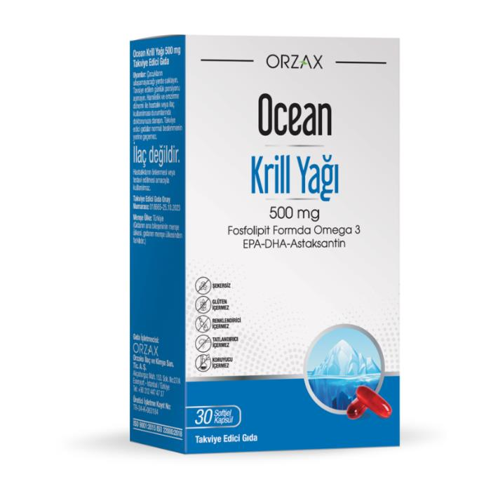 Ocean Krill Oil 30 Kapsül
