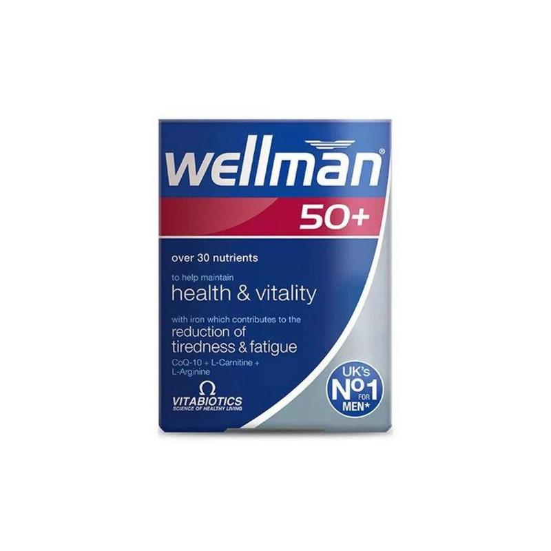 Vitabiotics Wellman 50+ Takviye Edici Gıda 30 Tablet