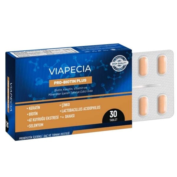 Viapecia Pro-Biotin Plus 30 Tablet